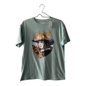 Lainey Wilson Green Graphic T Shirt Girl’s Size 14 Short Sleeves Tee NEW